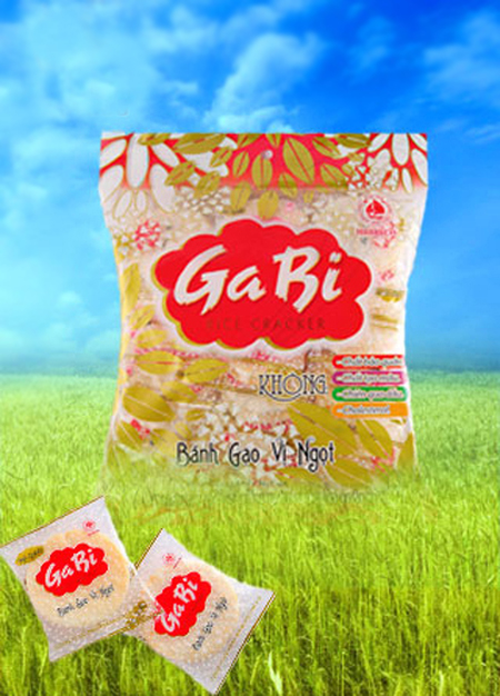 Ra mắt sản phẩm mới bánh gạo GABI